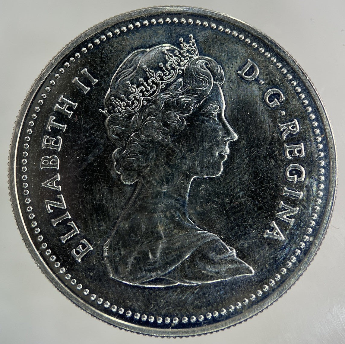 1980 Canada One Dollar Silver Coin | Very High Grade