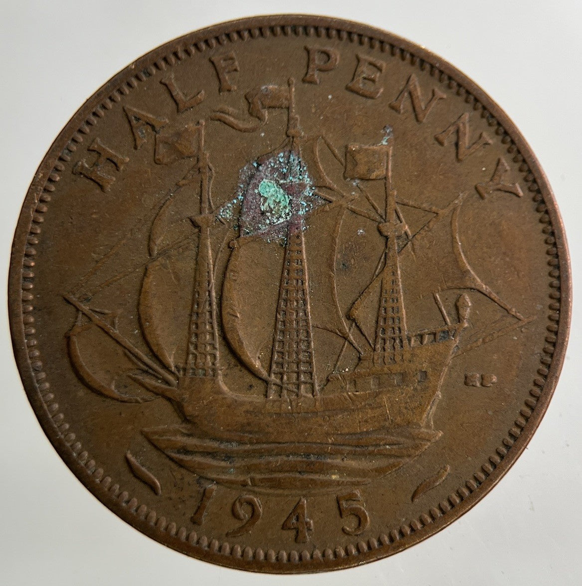 1945 George VI Half - Penny Coin | Collectable Grade
