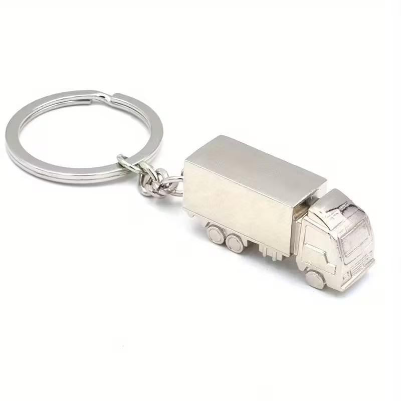 Mini Metal Heavy Lorry Truck Driver Keyring Premium Keychain Gift UK