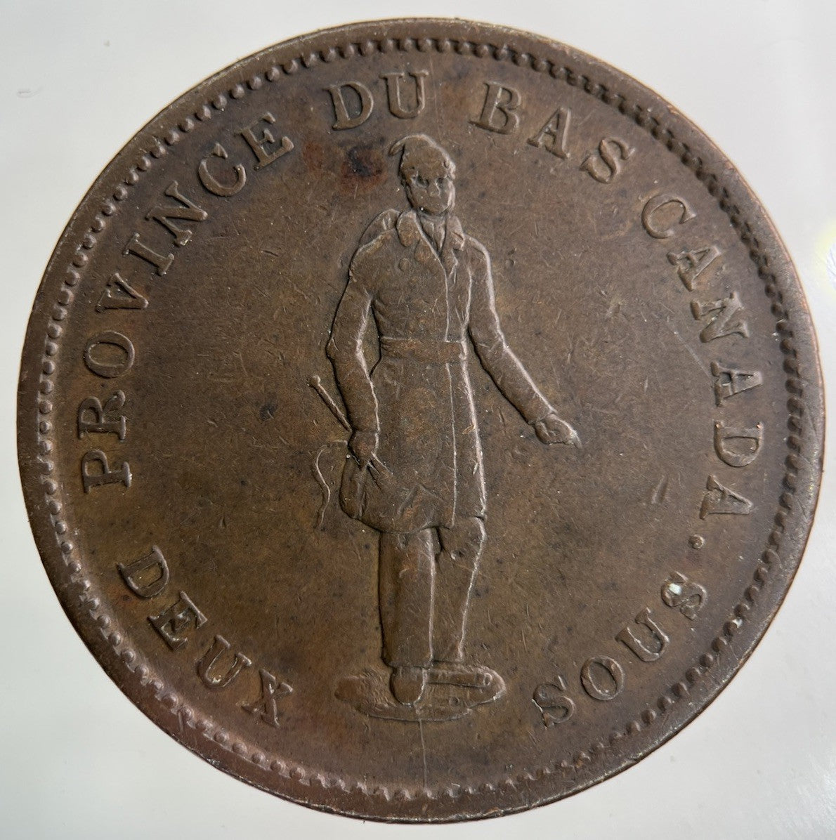 1837 Bank Of Canada One Penny Token Coin | Very High Grade