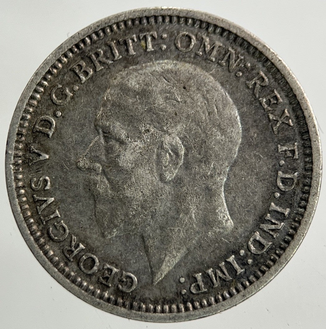 1935 George V Threepence Silver Coin | Fine Collectable Grade