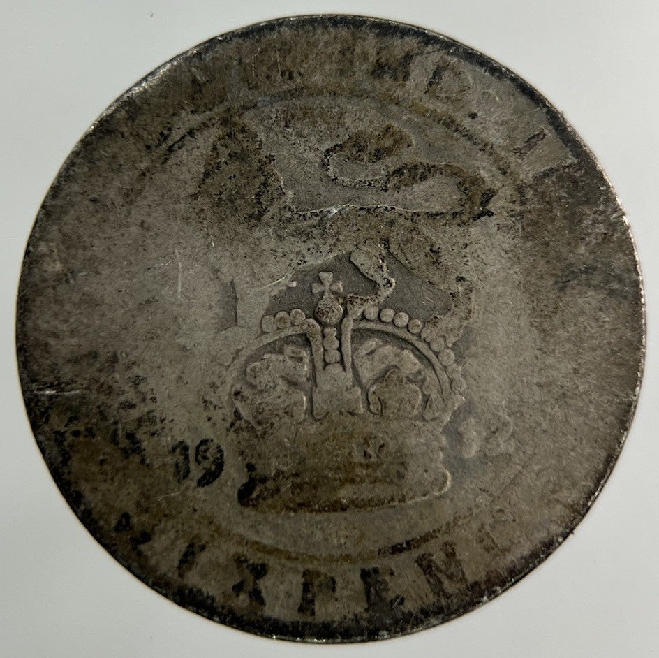 1912 George V Sixpence Silver Coin | Fair Grade