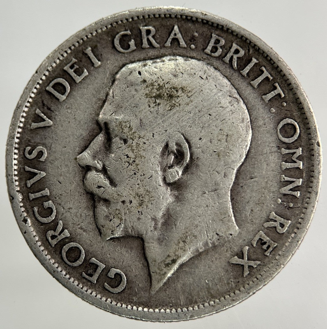 1917 George V Shilling Silver Coin | Fine Collectable Grade