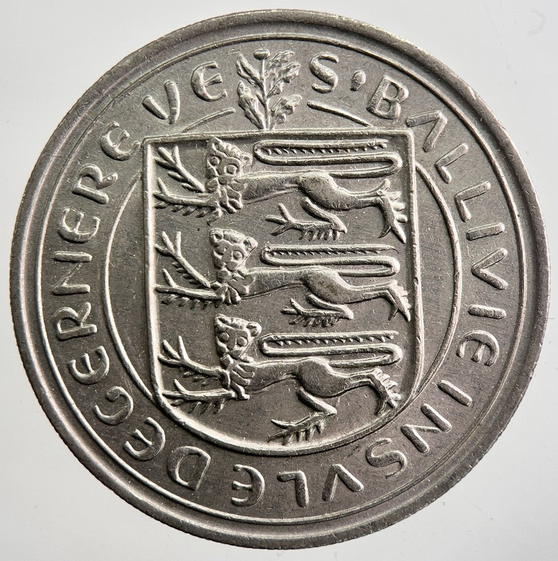 1968 Guernsey 10p 10 Ten Pence Coin | Fine Collectable Grade | a7490