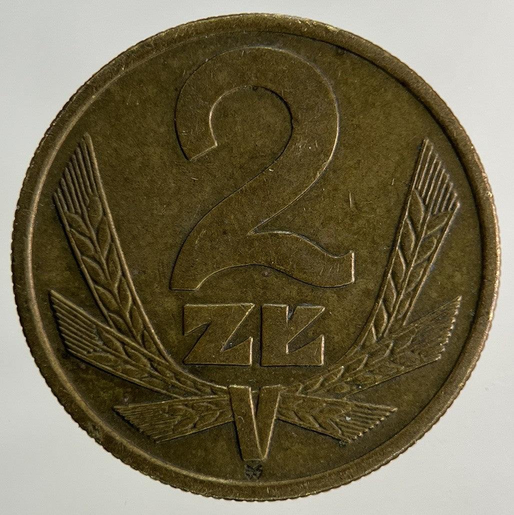 1975 Poland 2 Zloty Zlotych Coin | Fine Collectable Grade
