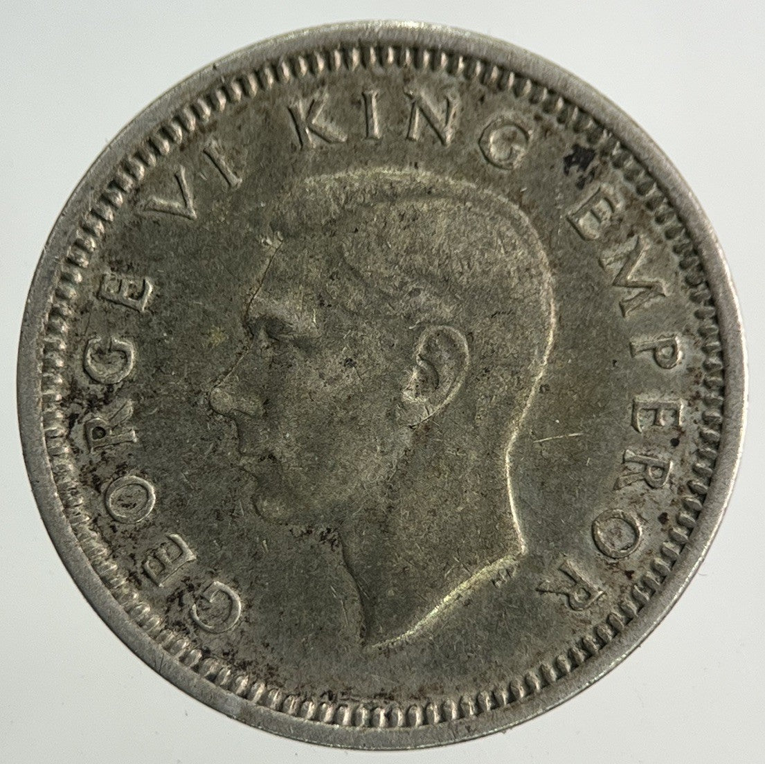 1937 New Zealand Threepence Silver Coin | Fine Collectable Grade