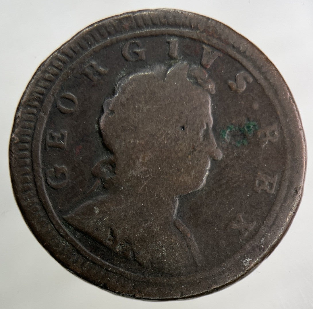 1723 George I 1st Half - Penny Coin | Collectable Grade