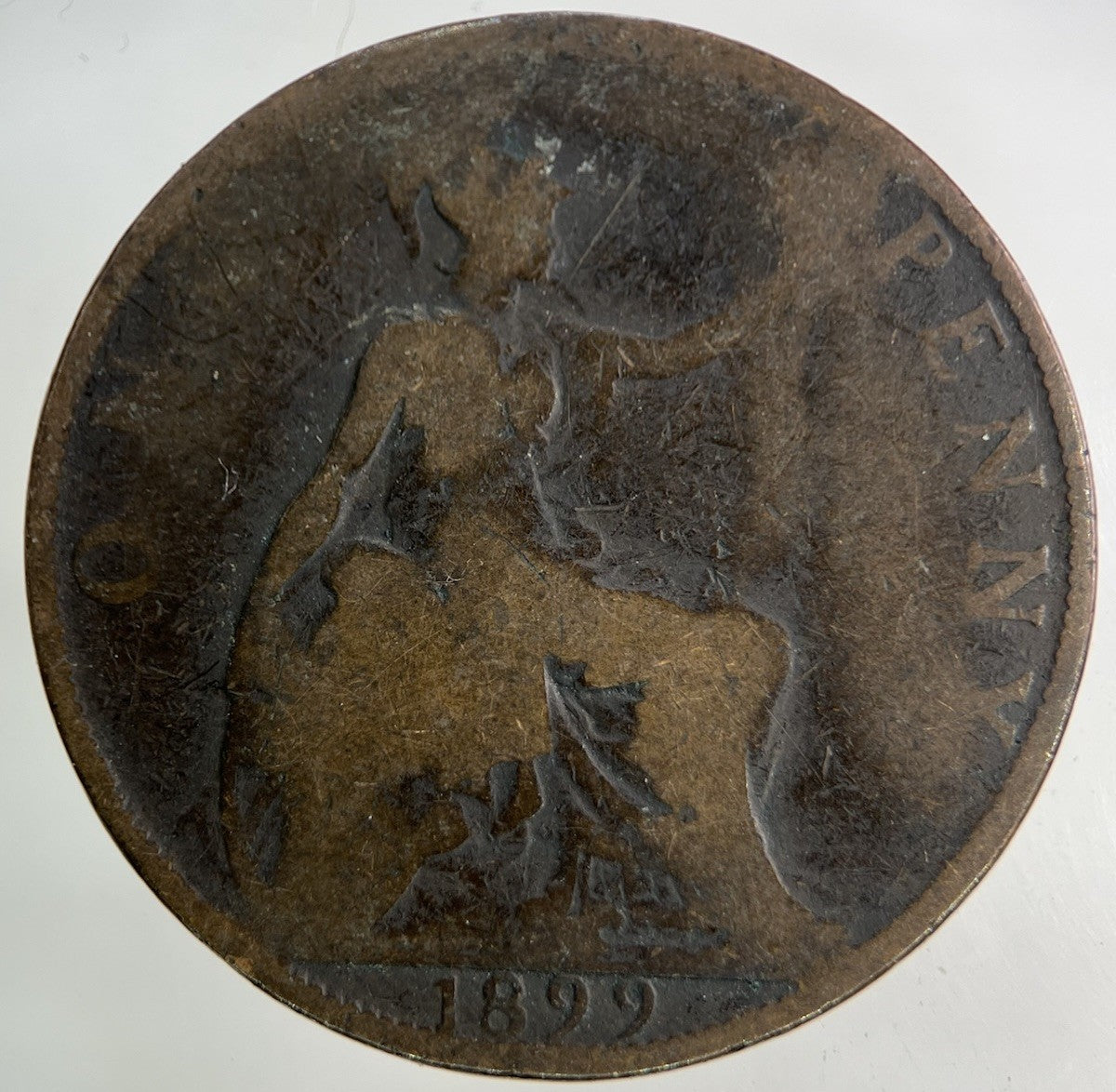 1899 Victoria One Penny Coin | Collectable Grade