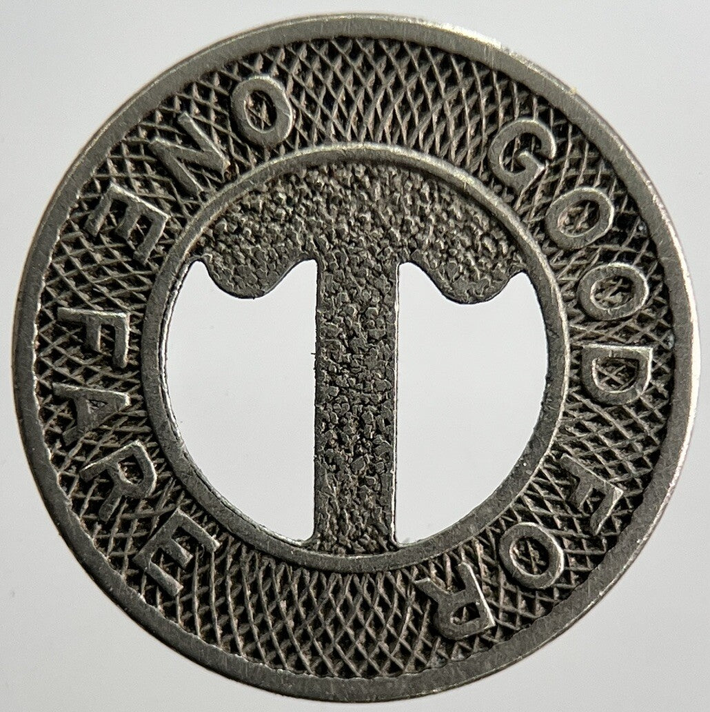 Detroit & Canada Tunnel Co Good For One Fare Coin | Collectable Grade | a2536