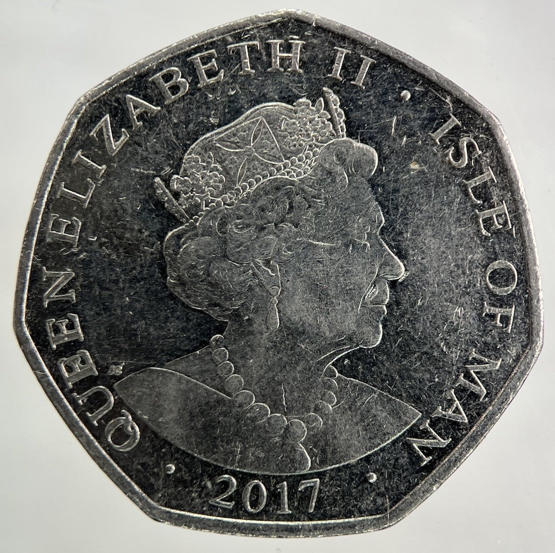 2017 Isle Of Man Loaghtan Sheep 50p Fifty - Pence Coin | Collectable Grade