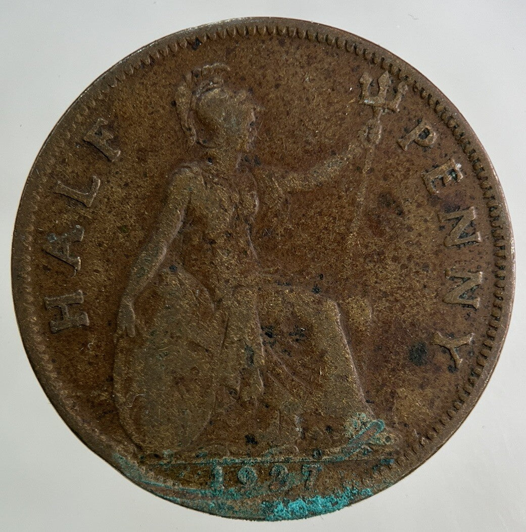 1927 George V Half - Penny Coin | Collectable Grade