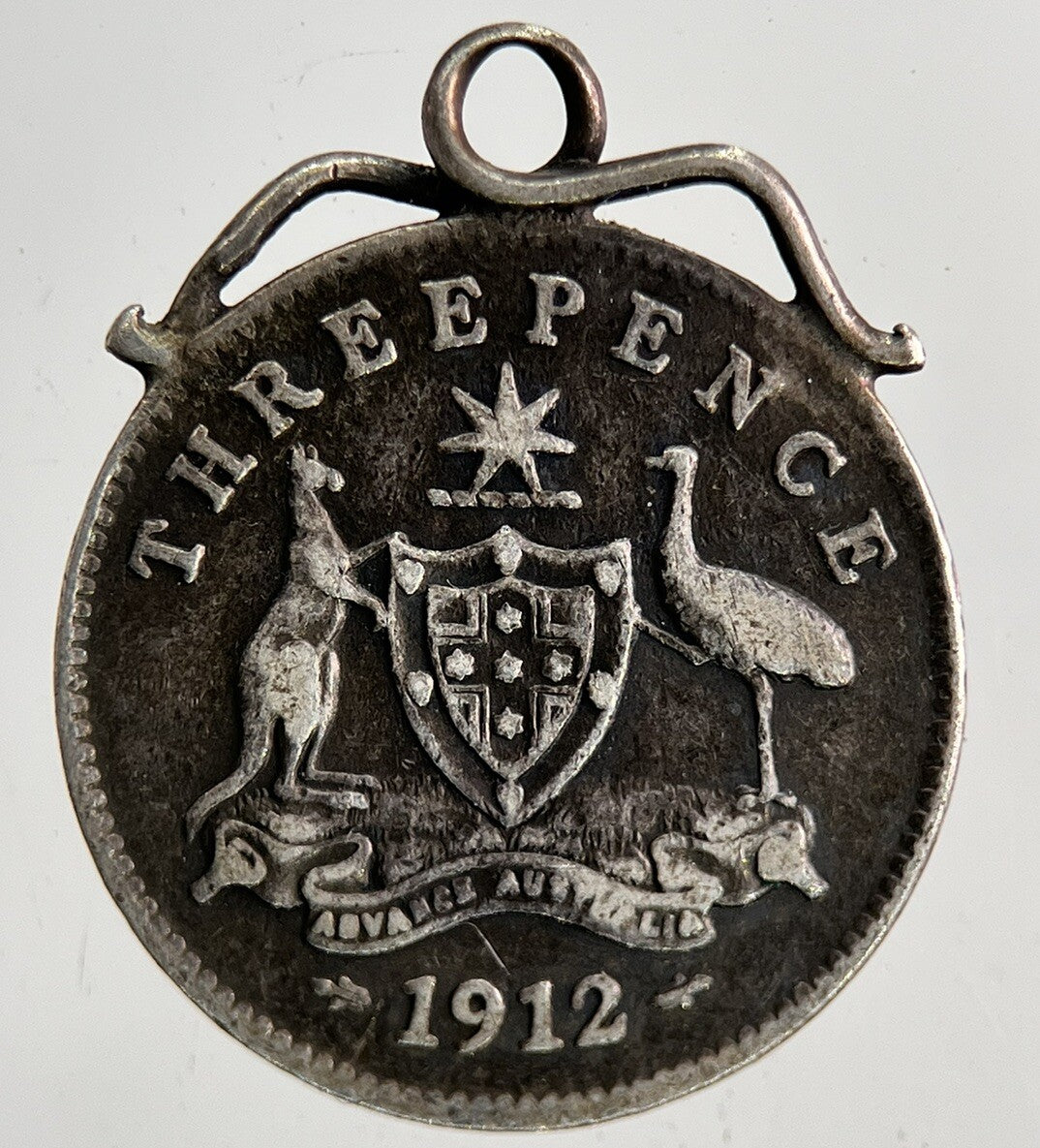 1912 Australia Threepence Silver Coin | Fine Collectable Grade | a6447