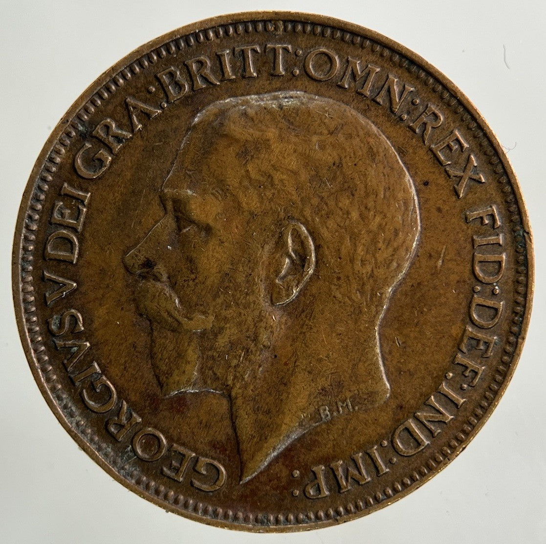 1924 George V Farthing Coin | Fine Collectable Grade