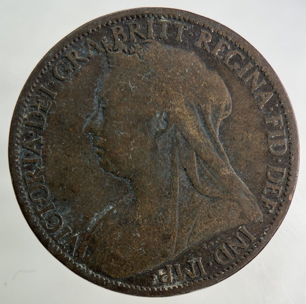 1901 Victoria One Penny Coin | Collectable Grade
