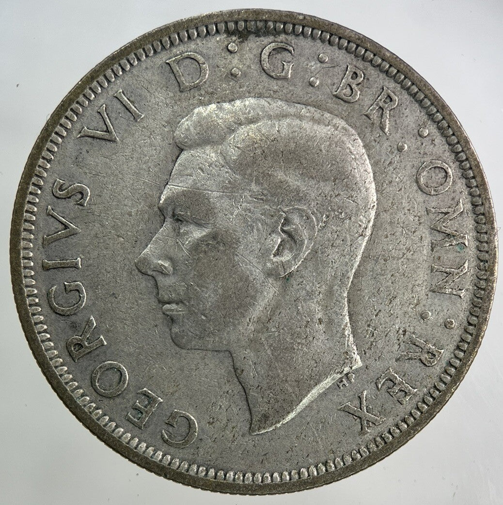 1940 George VI Half - Crown Silver Coin | Fine Collectable Grade
