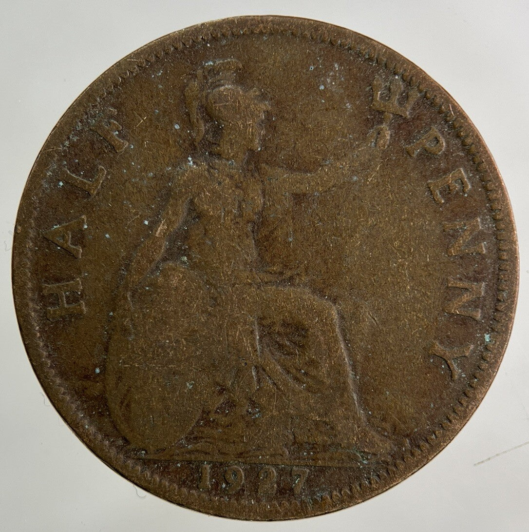 1927 George V Half - Penny Coin | Collectable Grade