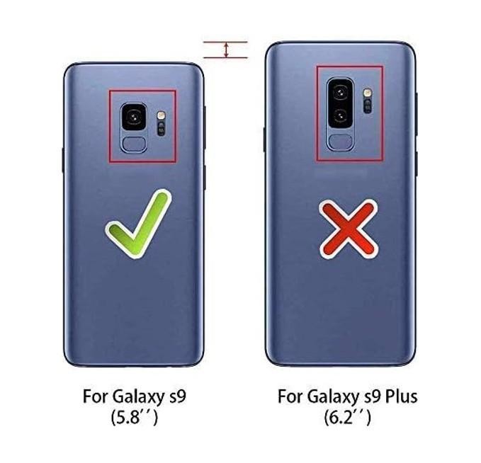 Samsung Galaxy S9 Case 360 Full Body Protection Front Back Clear Cover