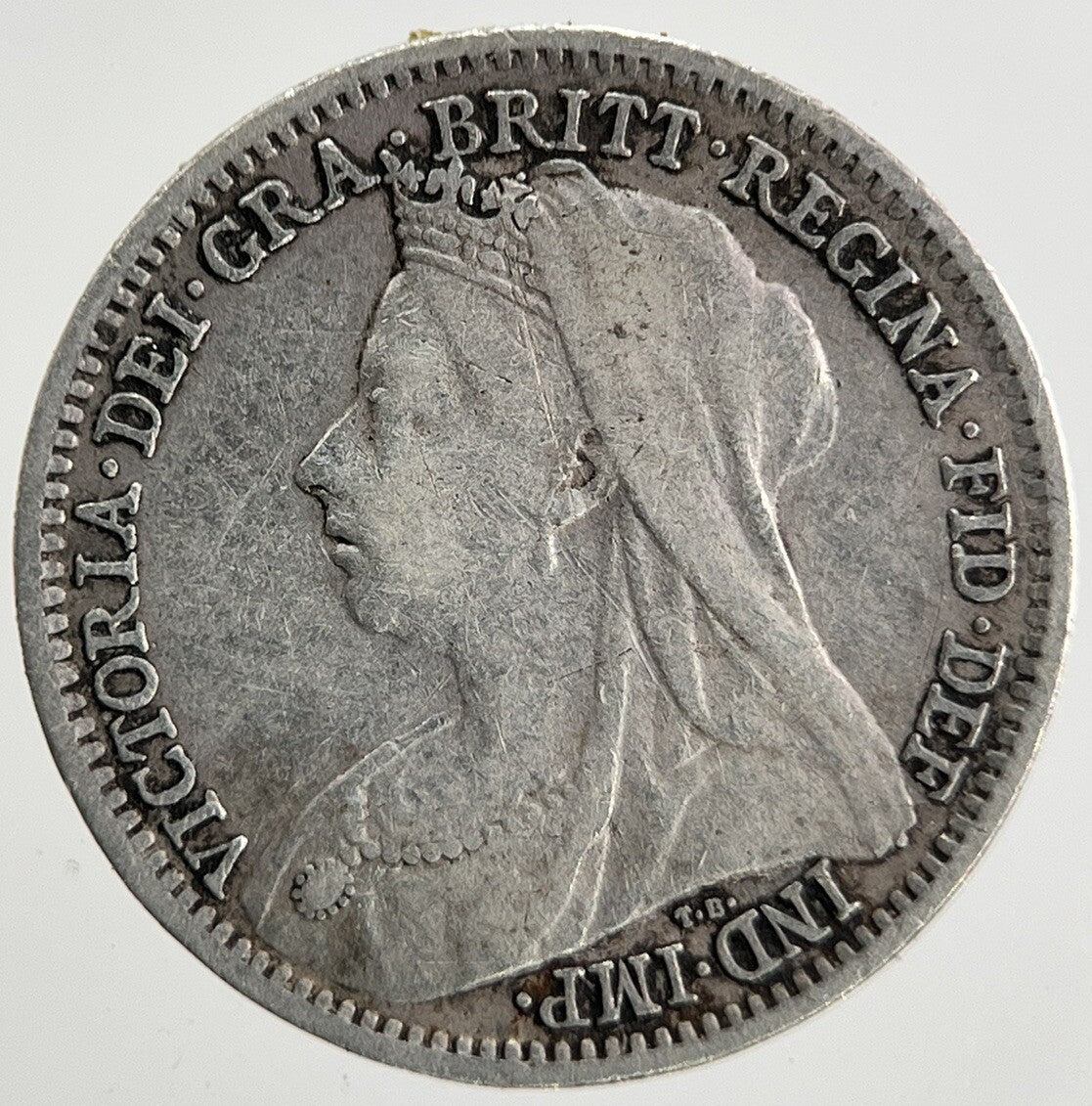1899 Victoria Threepence Silver Coin | Fine Collectable Grade