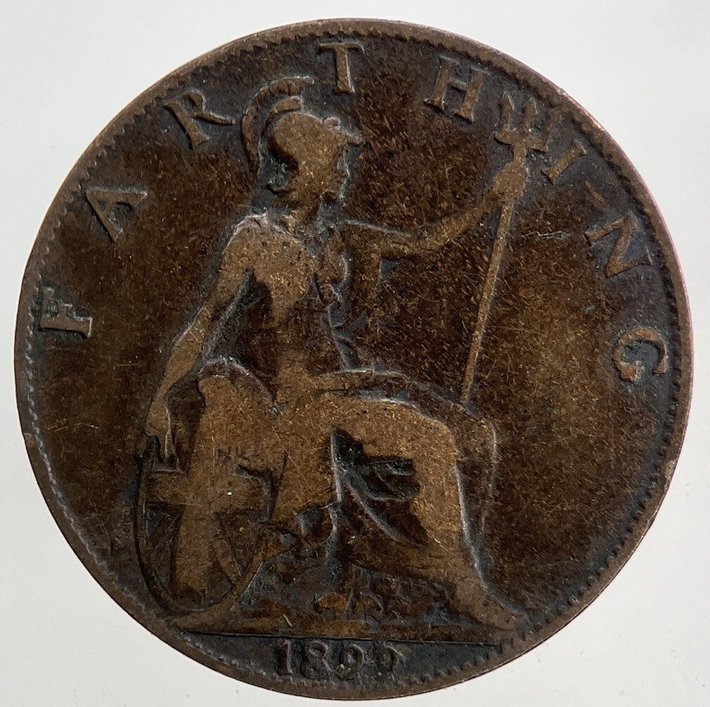 1899 Victoria Farthing Coin | Fine Collectable Grade