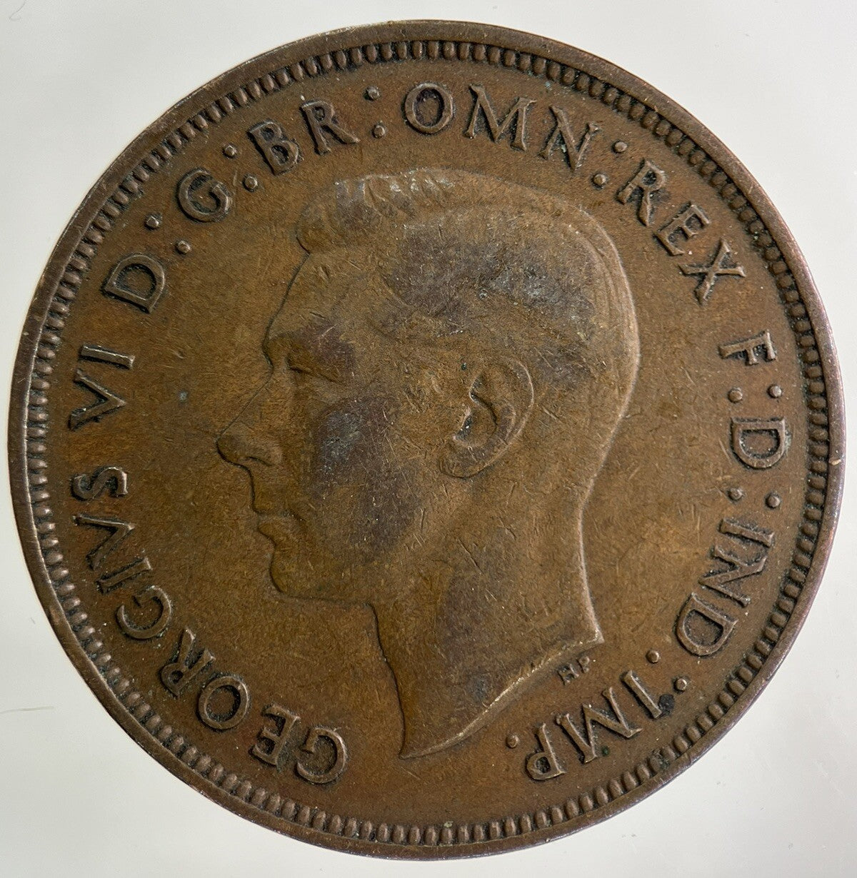 1937 George VI One Penny Coin | Fine Collectable Grade