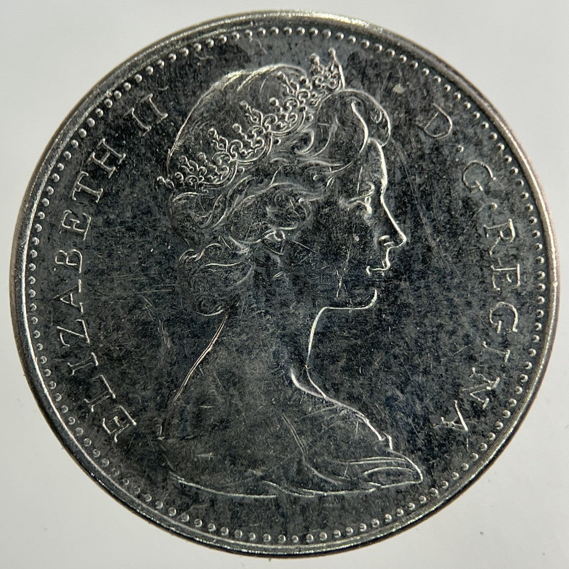 1967 Canada 5 Cents Coin | Fine Collectable Grade