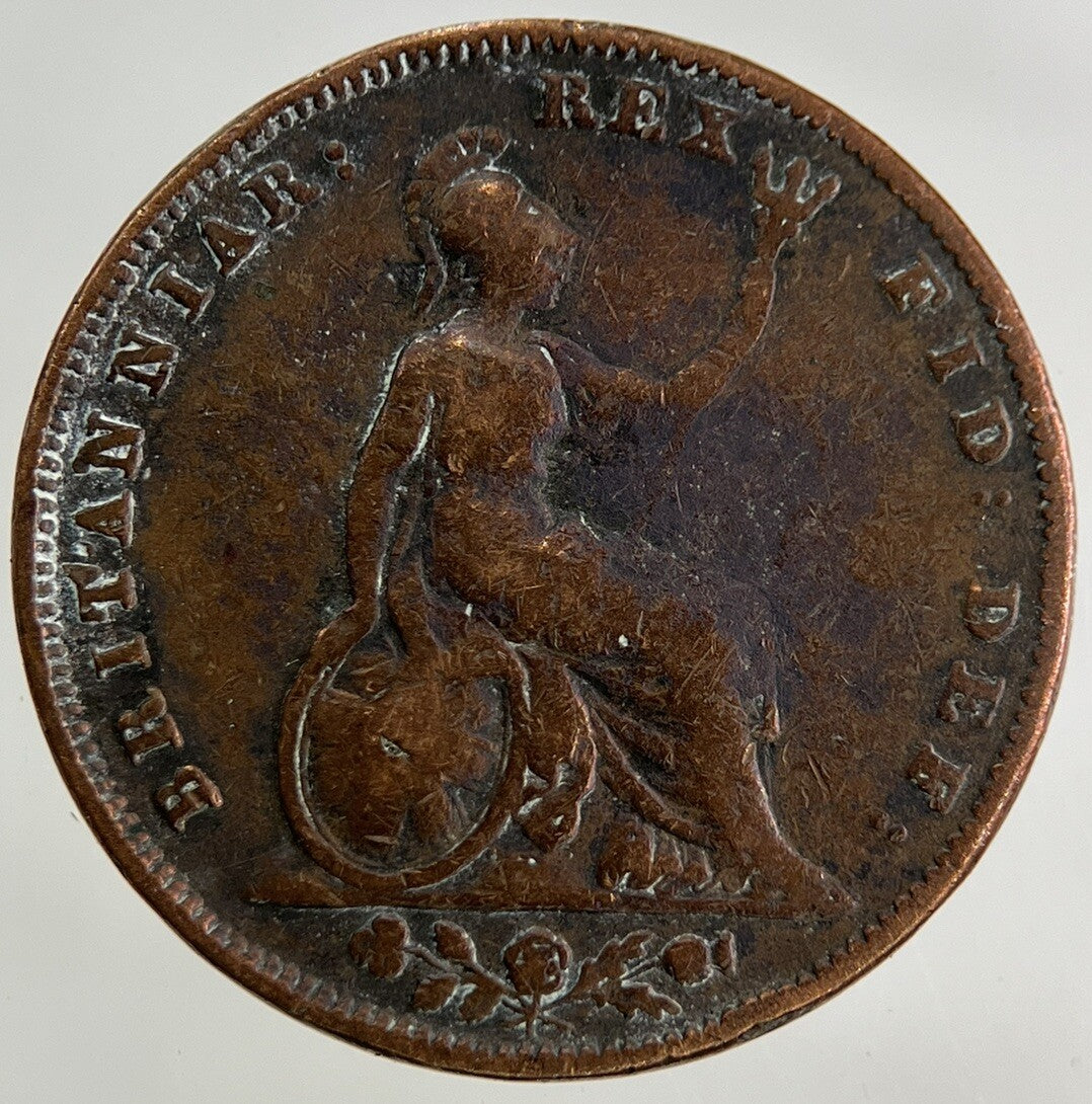 1837 William IV Farthing Coin | Collectable Grade