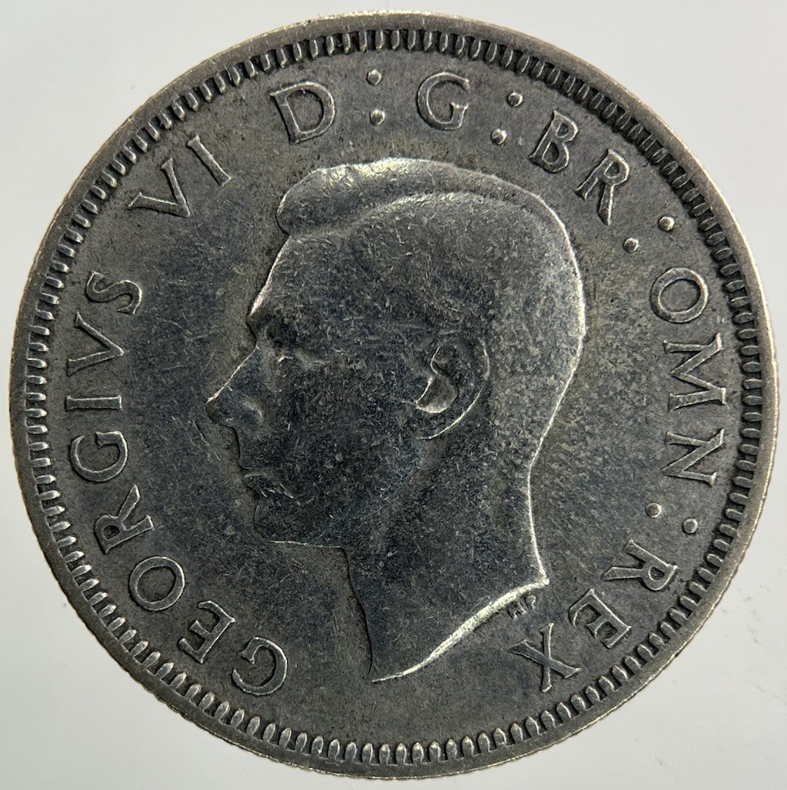 1942 George VI Shilling Silver Coin | Fine Collectable Grade