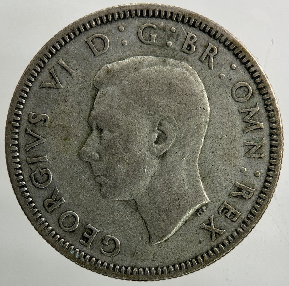 1938 George VI Shilling Silver Coin | Fine Collectable Grade