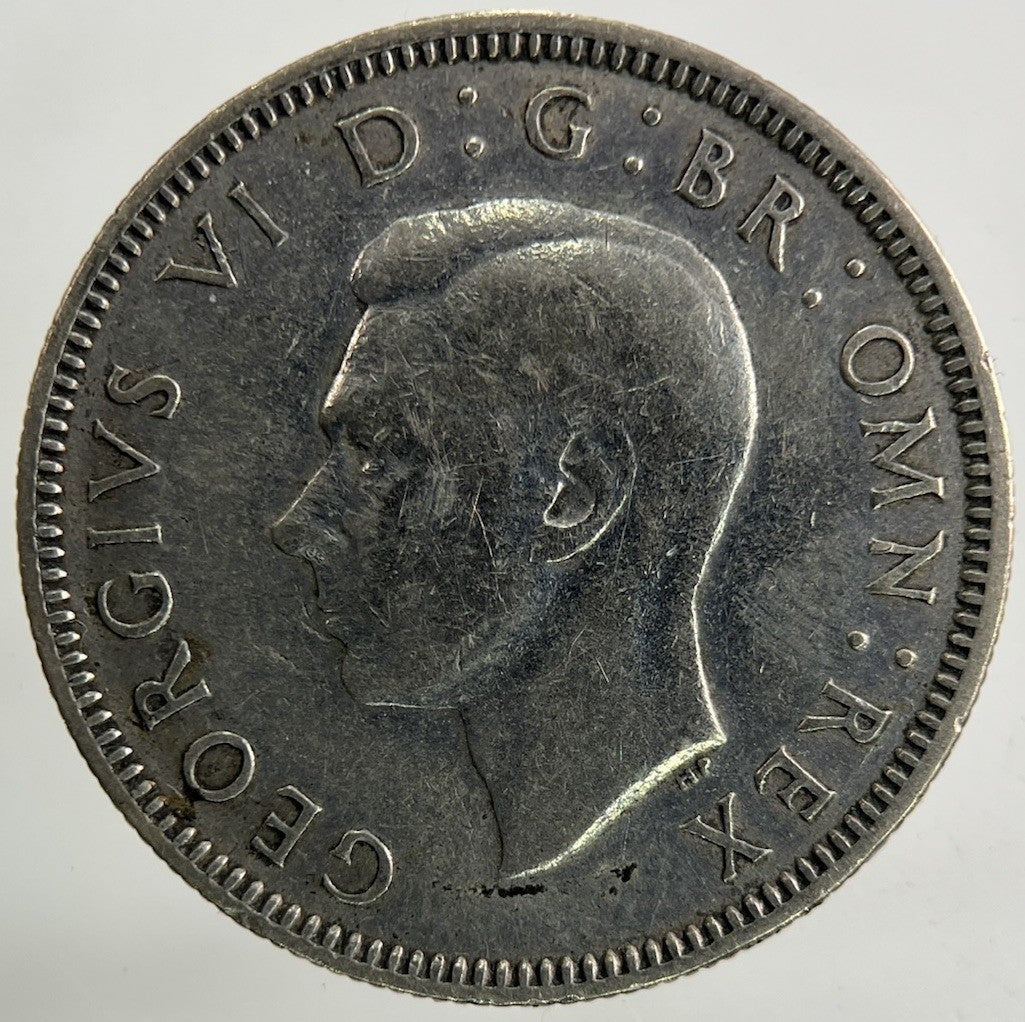 1944 George VI Shilling Silver Coin | Fine Collectable Grade