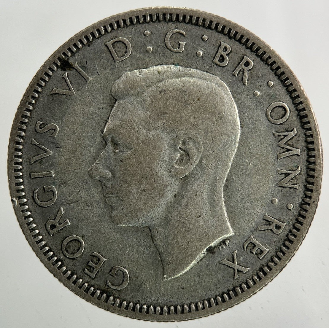 1939 George VI Shilling Silver Coin | Fine Collectable Grade
