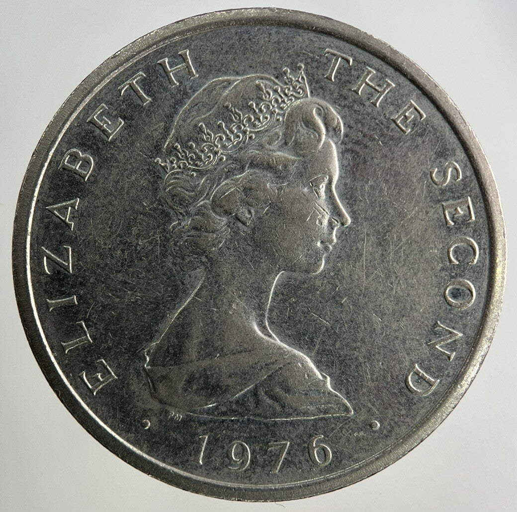 1976 Isle Of Man 10p Ten - Pence Coin | Fine Collectable Grade