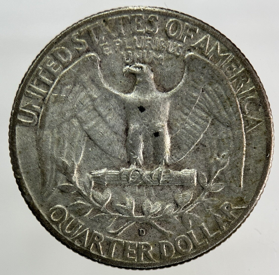 1962 - D US USA Quarter Dollar Silver Coin | Fine Collectable Grade