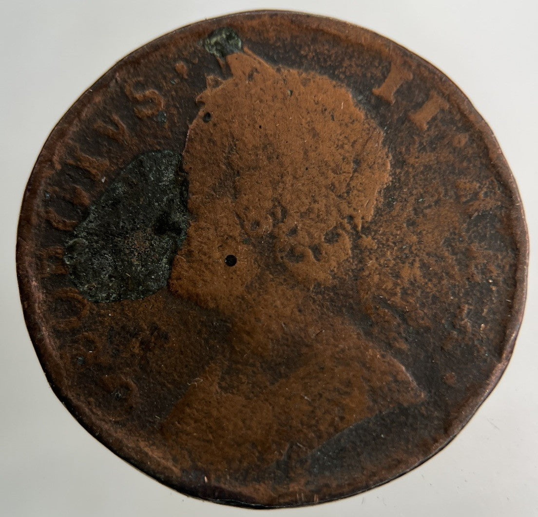 1747 George II 2nd Half - Penny Coin | Collectable Grade