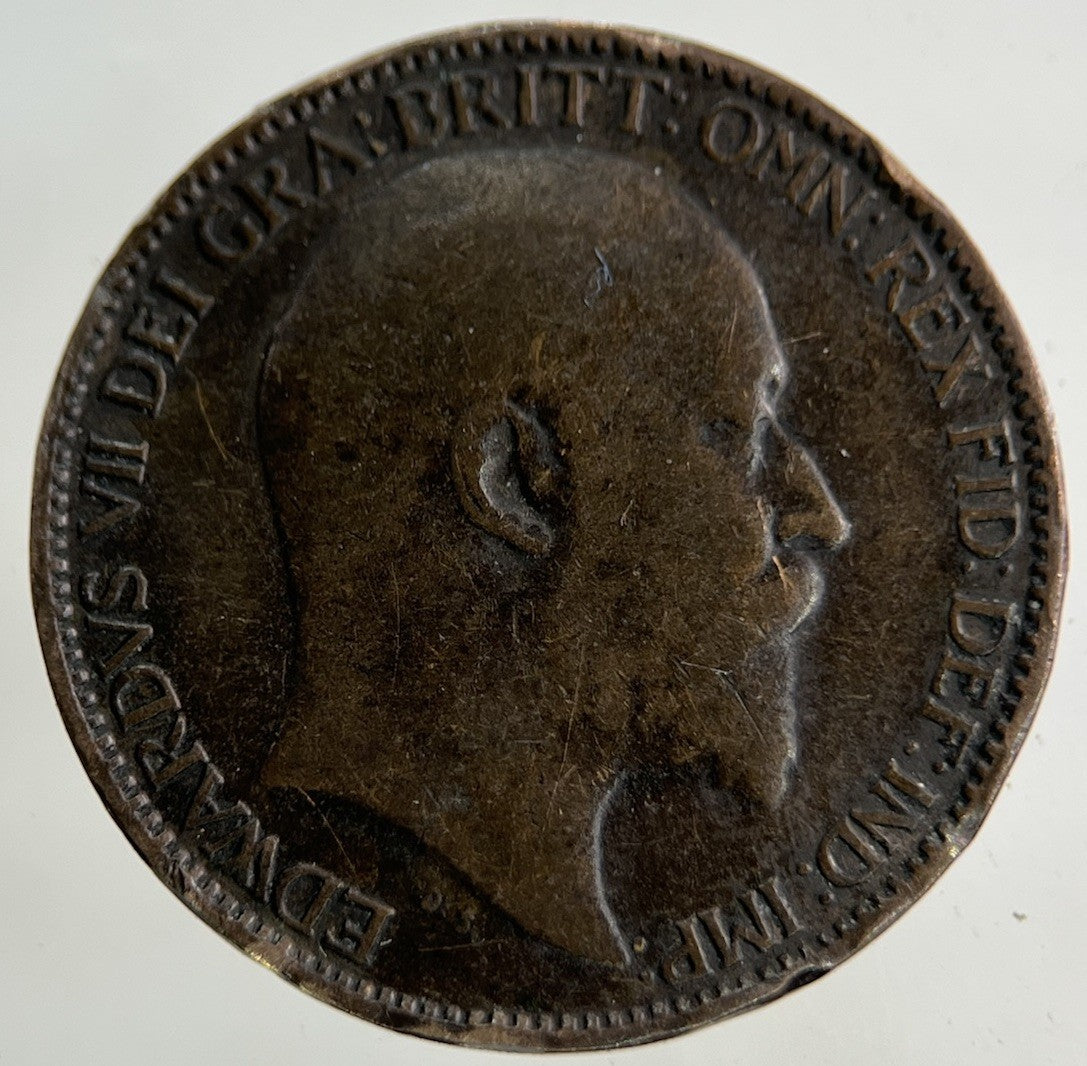 1904 Edward VII Farthing Coin | Fine Collectable Grade
