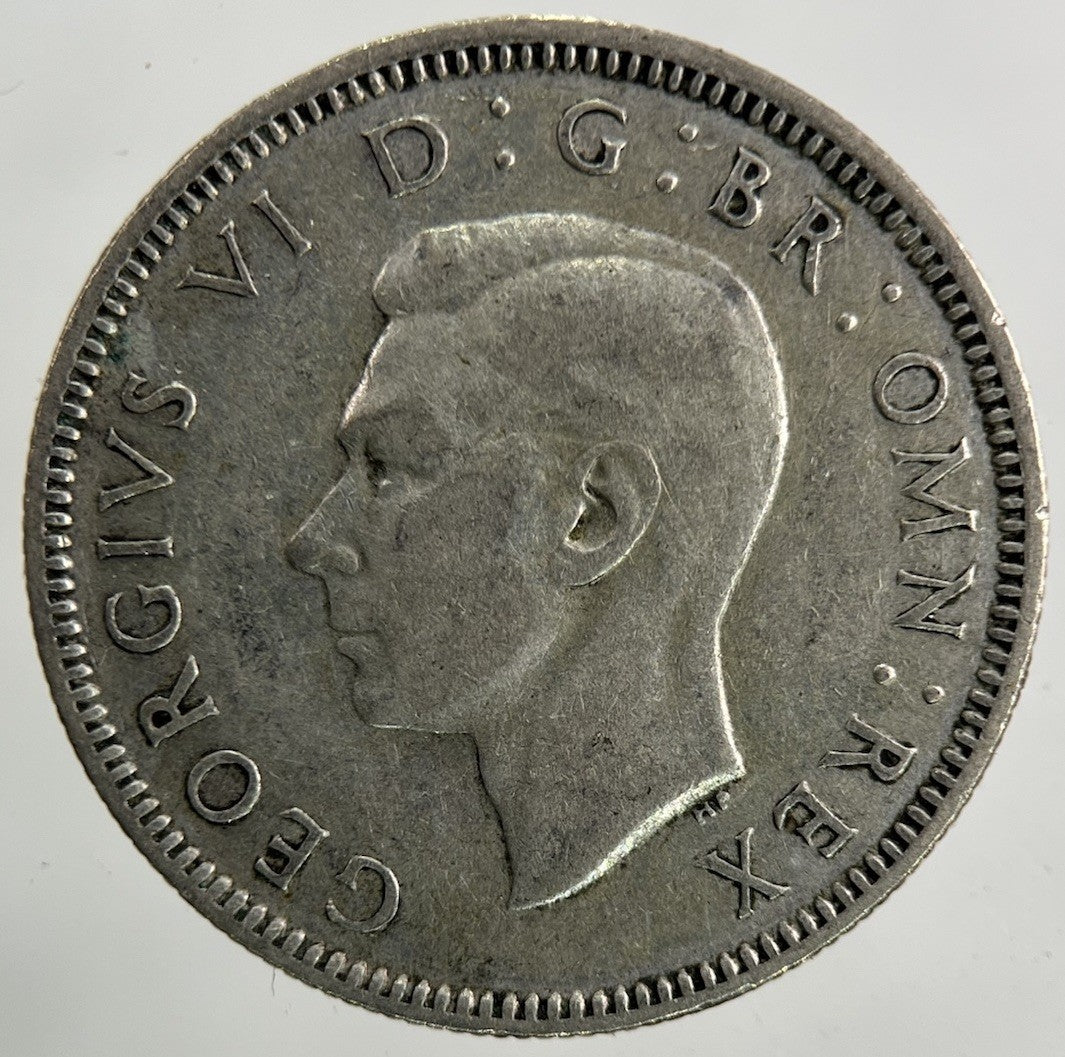 1944 George VI Shilling Silver Coin | Fine Collectable Grade
