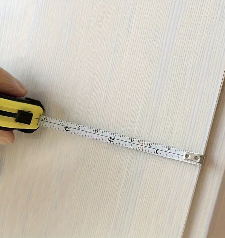 1 x Mini Tape - Measure 1 Meter / 100cm Shaped Keyring Premium Keychain Gift UK
