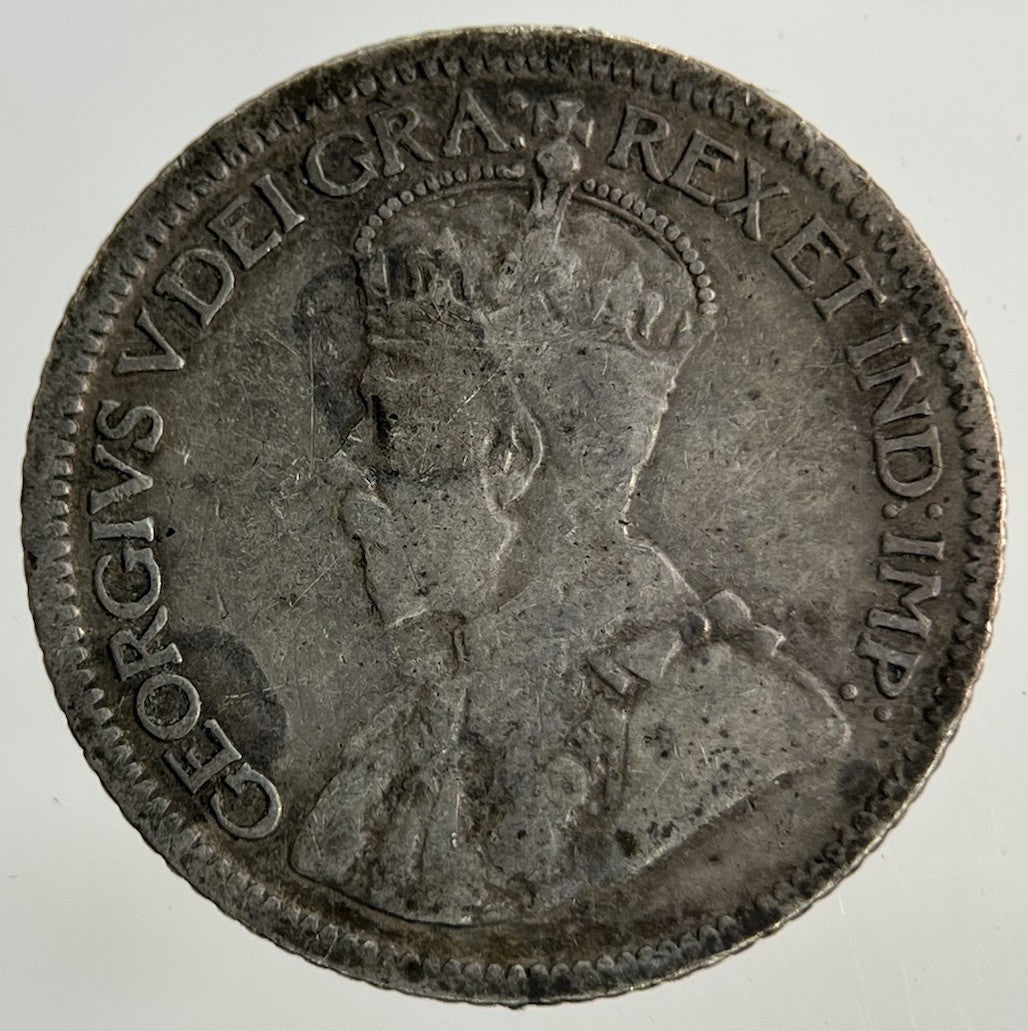 1913 Canada 10 Cents Silver Coin | Fine Collectable Grade