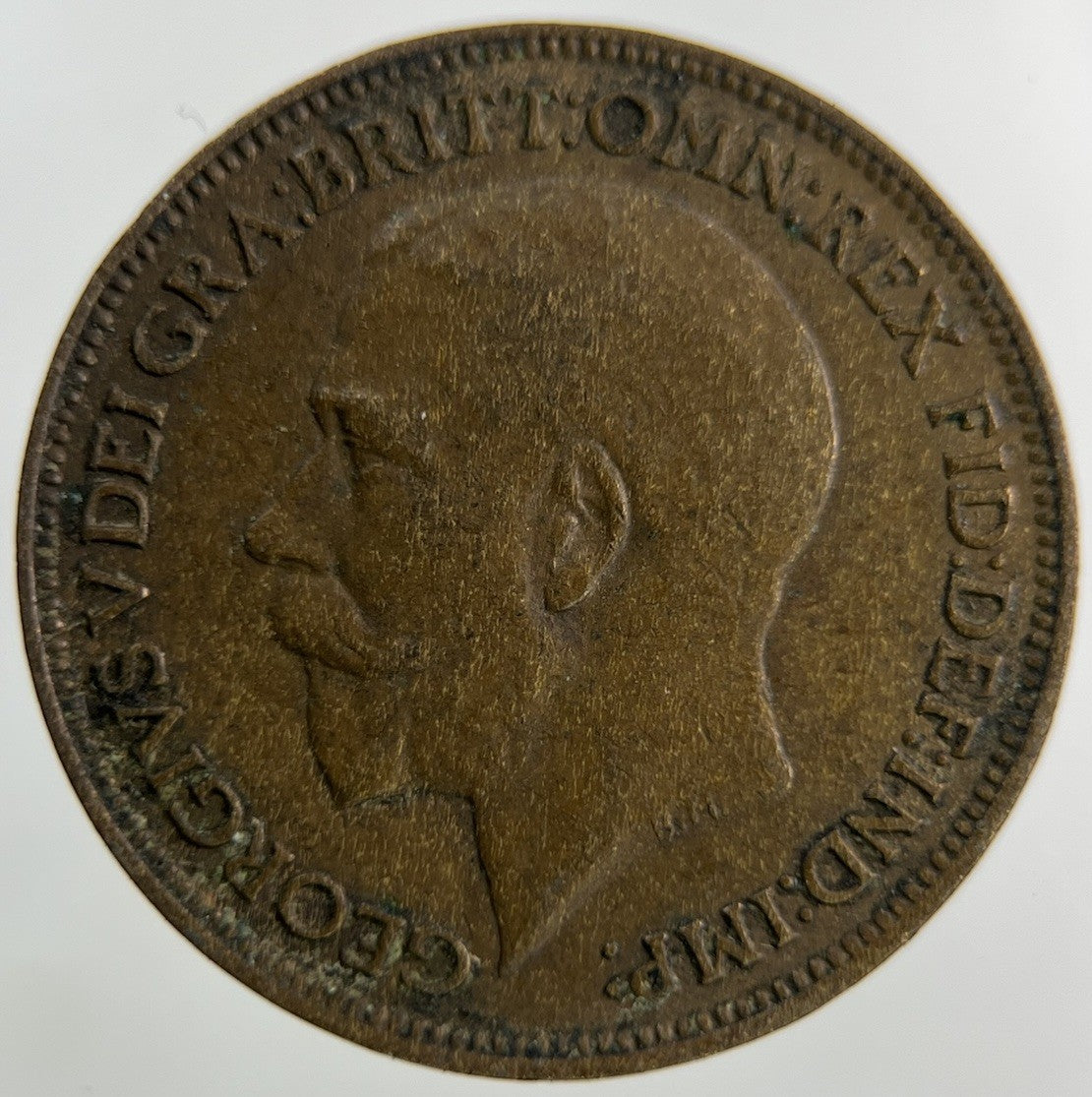 1923 George V Farthing Coin | Collectable Grade