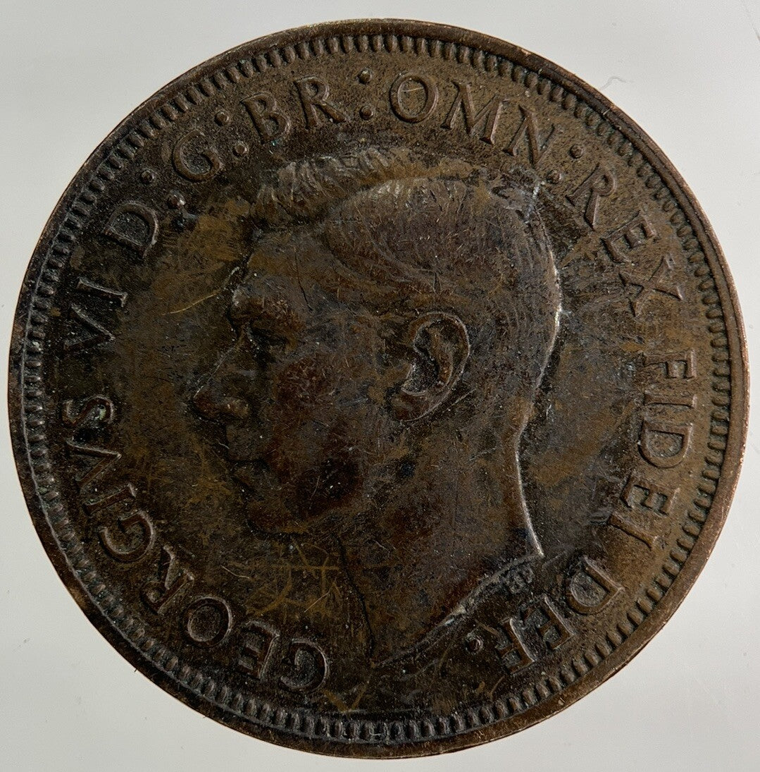 1952 George VI Half - Penny Coin | Fine Collectable Grade