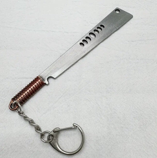 Mini Sword Weapon Knife Shaped Keyring Premium Keychain Gift UK