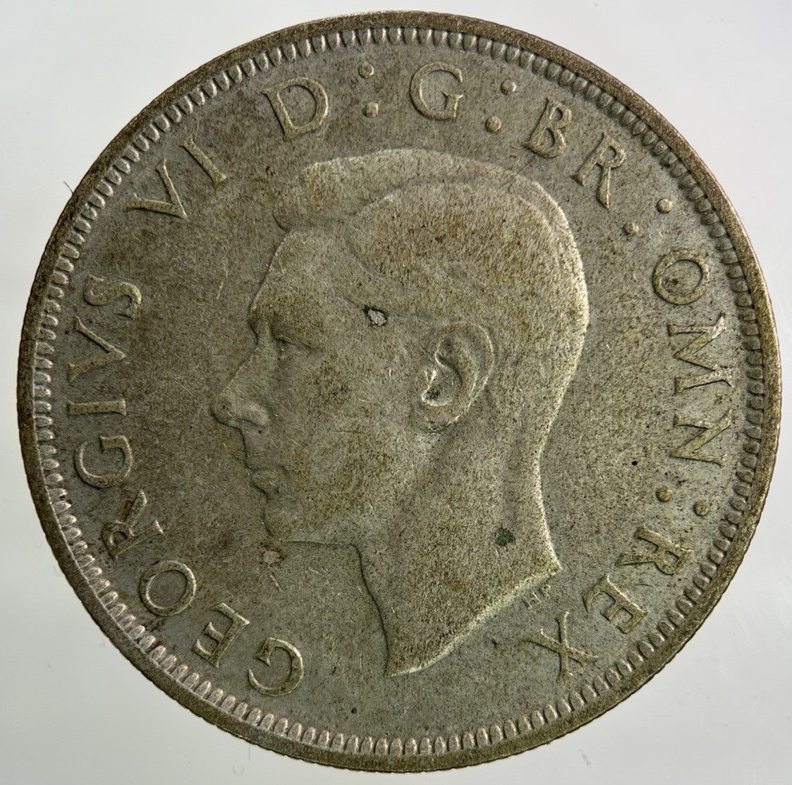 1942 George VI Half - Crown Silver Coin | Fine Collectable Grade