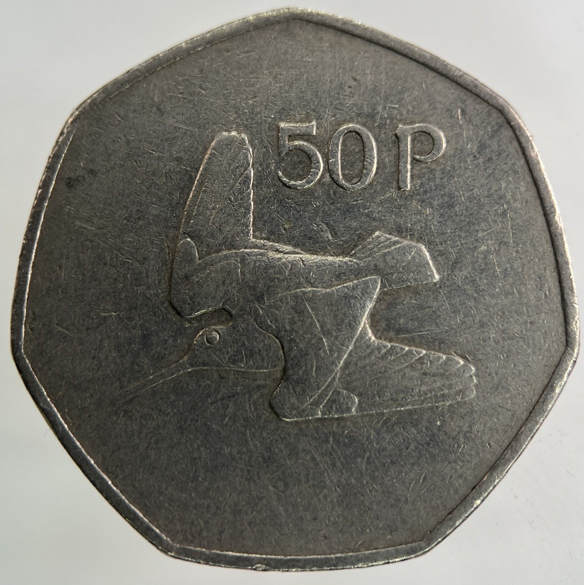 1978 Irish Ireland 50p Fifty Pence Coin | Fine Collectable Grade