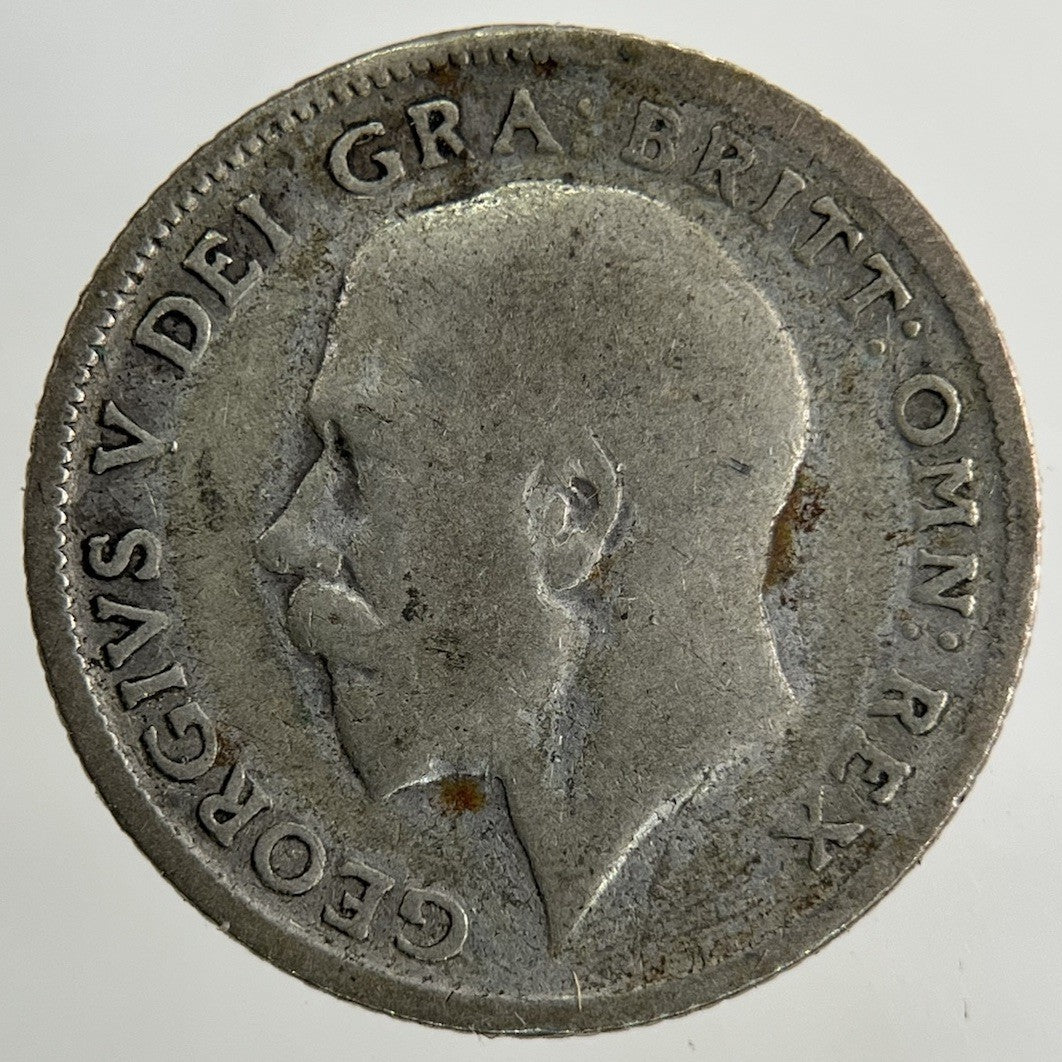 1924 George V Sixpence Silver Coin | Fair Grade