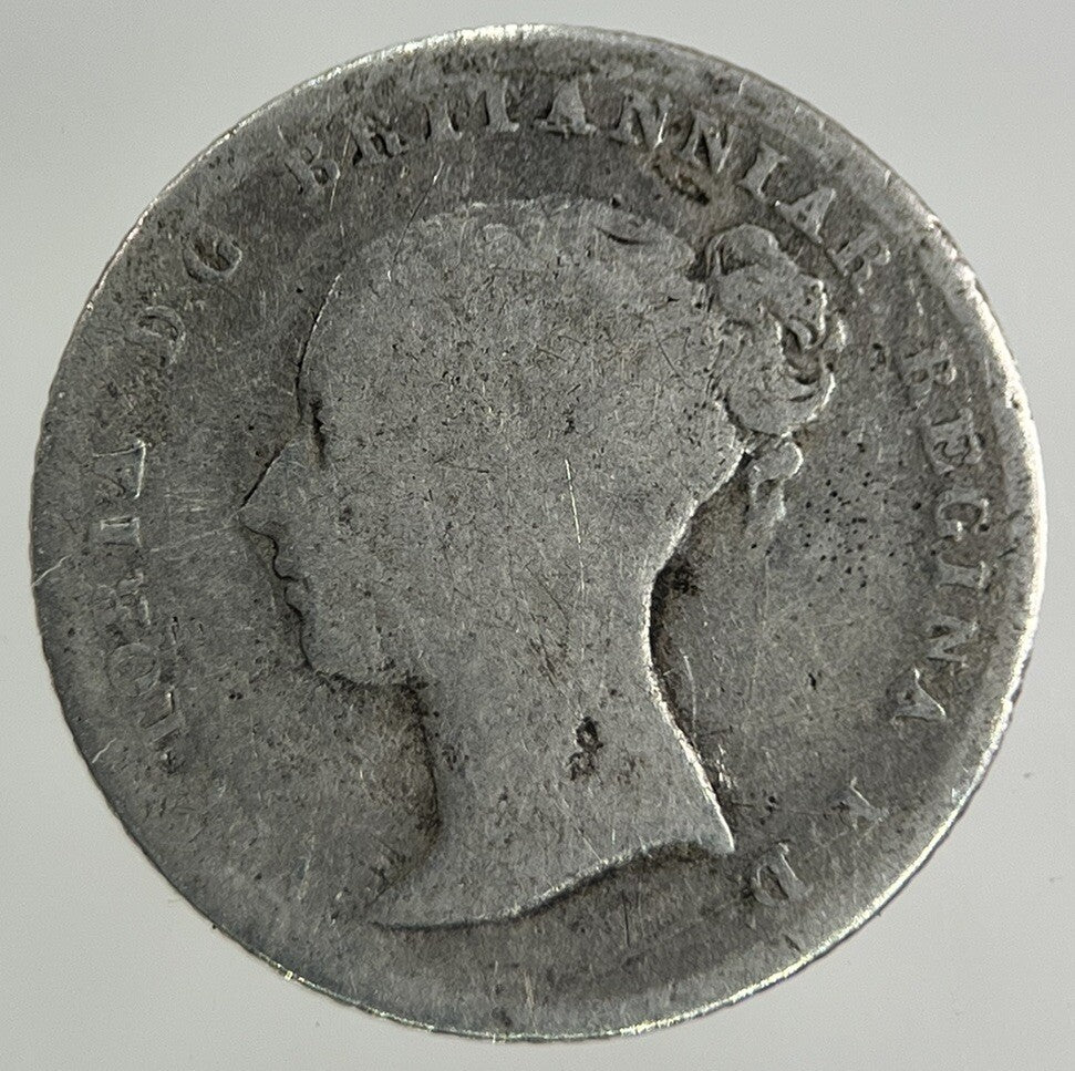 1842 Victoria Groat Four - Pence Silver Coin | Collectable Grade
