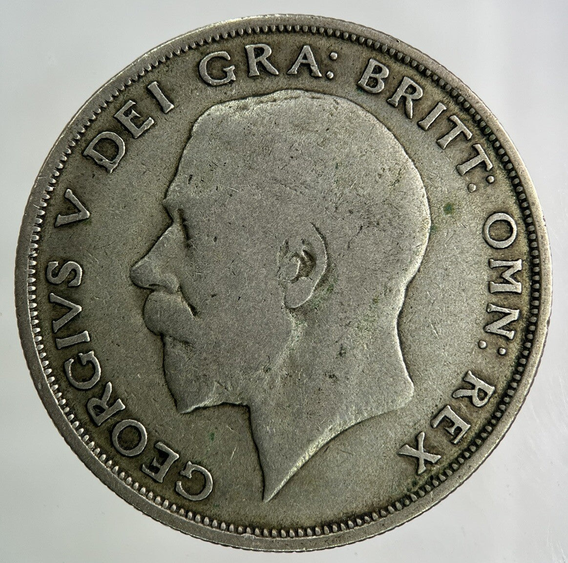 1922 George V Half - Crown Silver Coin | Fine Collectable Grade