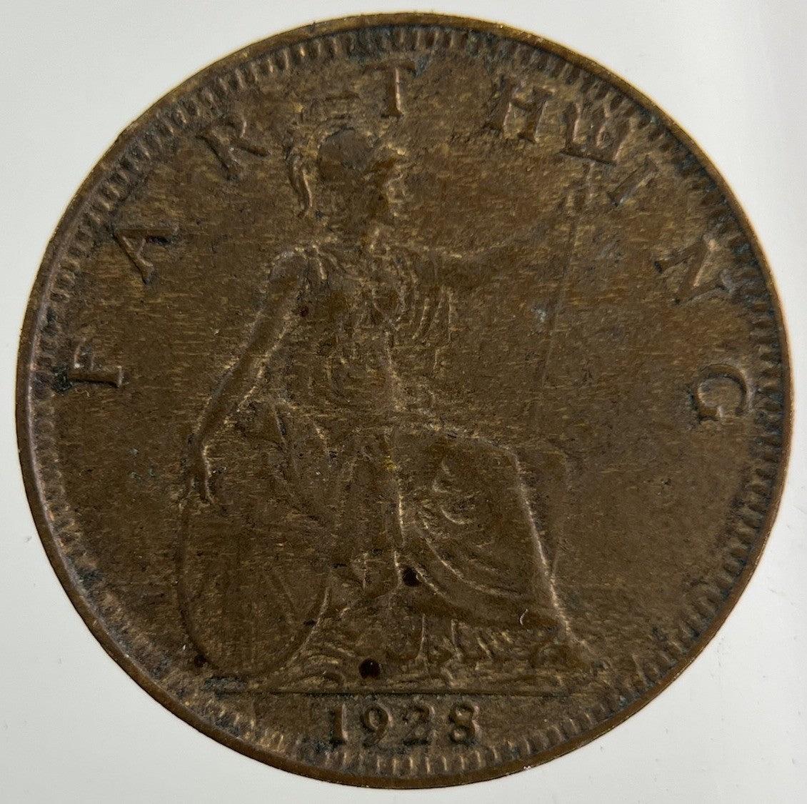 1928 George V Farthing Coin | Collectable Grade