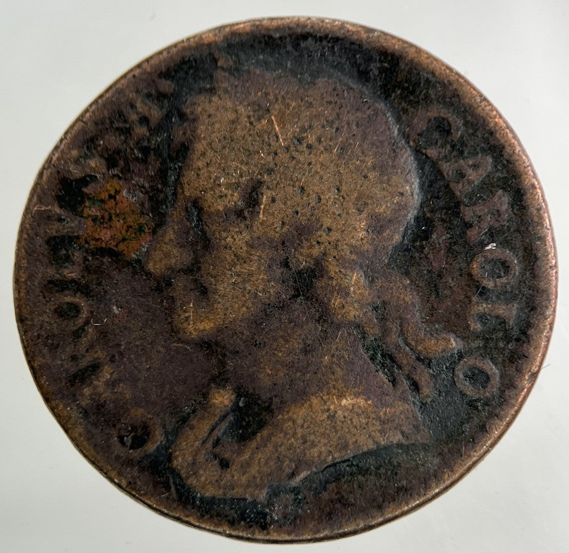 1674 Charles II 2nd Farthing Coin | Collectable Grade