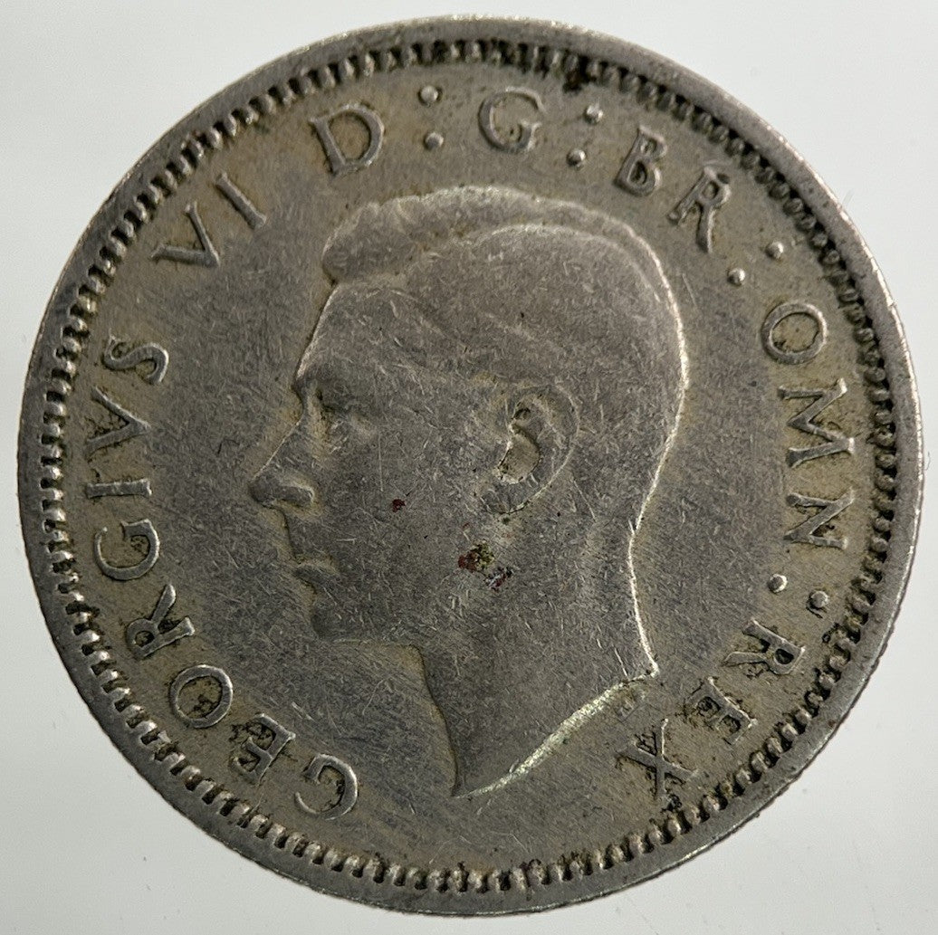 1950 George VI Sixpence Coin | Fine Collectable Grade