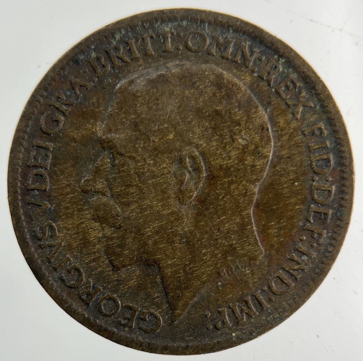 1919 George V Farthing Coin | Collectable Grade