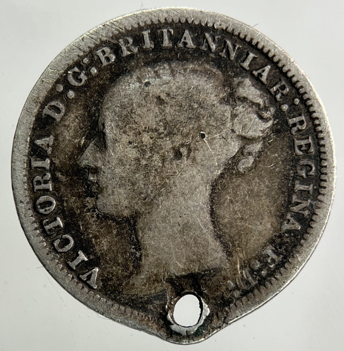 1874 Victoria Threepence Silver Coin | Collectable Grade
